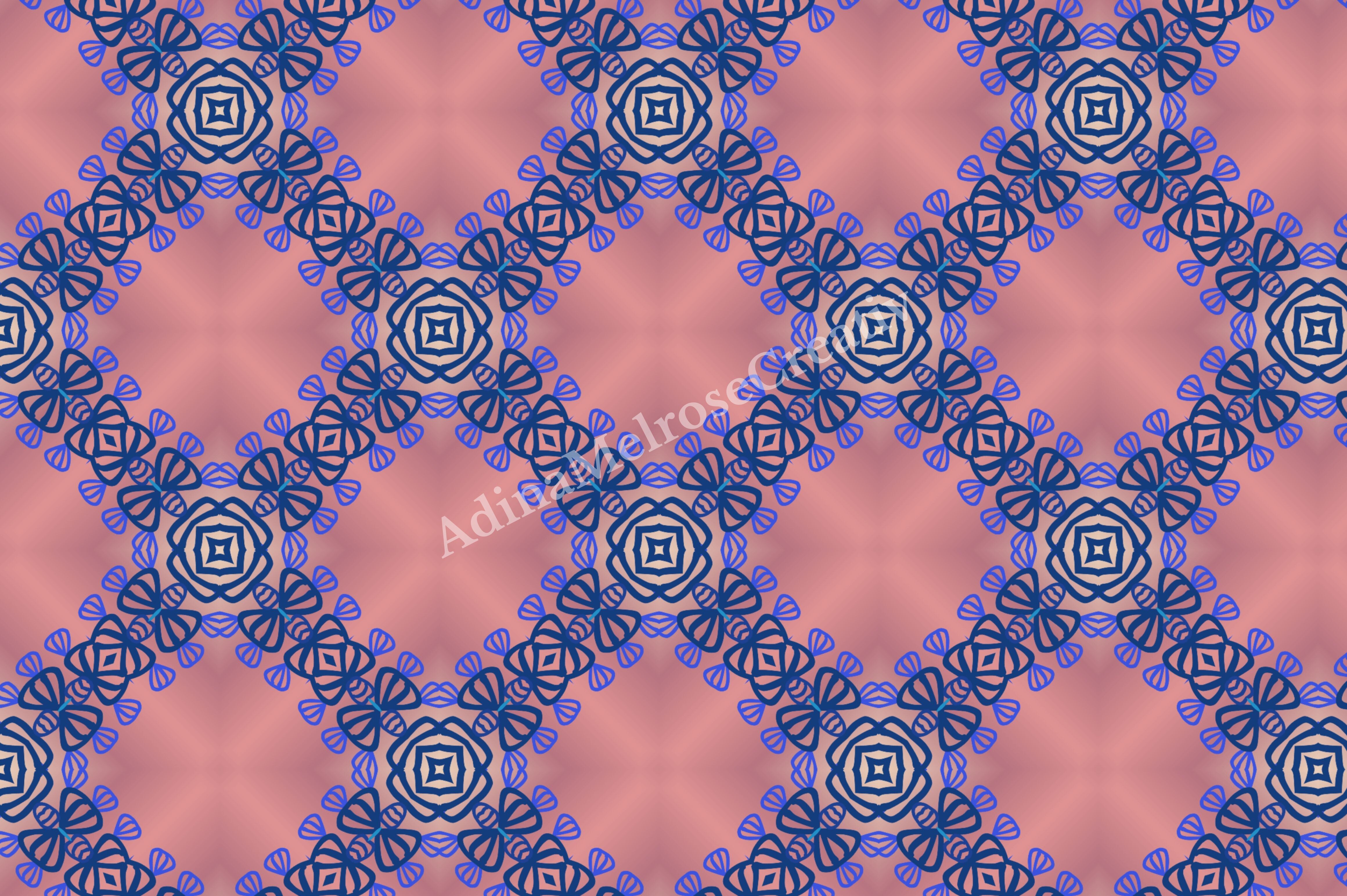 Mandala Geometric Seamless Pattern