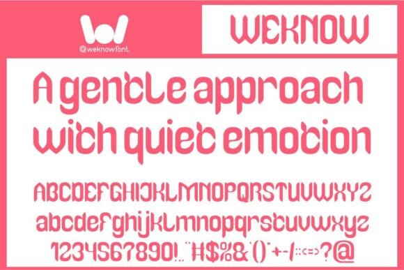 Melancholic Romance Font PNG with transparent background - Preview 1