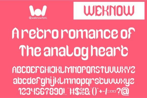 Melancholic Romance Font PNG with transparent background - Preview 2