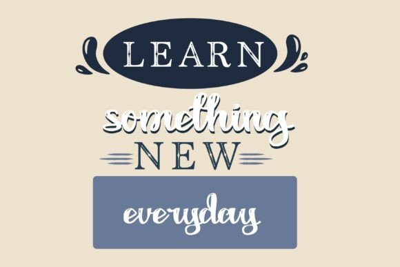 Noel Nuevo Duo Font PNG with transparent background - Preview 5