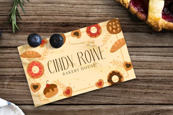 Pastry Summertime Font PNG with transparent background - Preview 2
