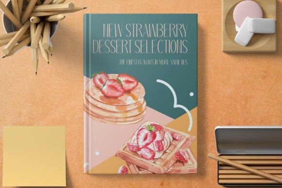 Pastry Summertime Font PNG with transparent background - Preview 3