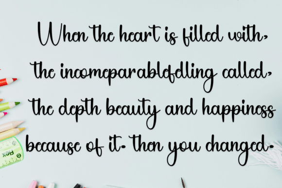 Remember Thanksgiving Font font preview - 6
