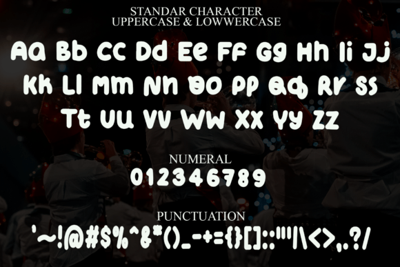 School Club Font PNG with transparent background - Preview 6