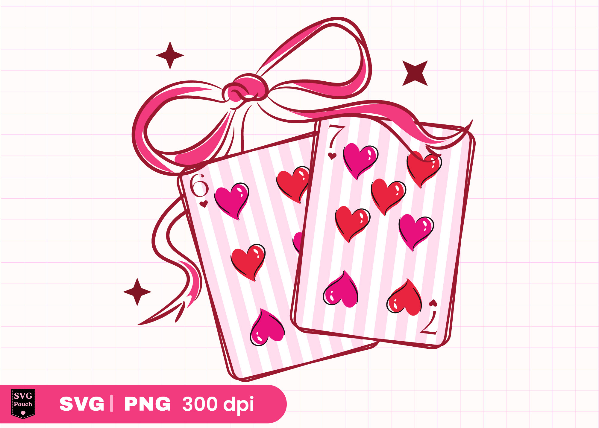 67 Playing Cards Valentine Meme SVG PNG