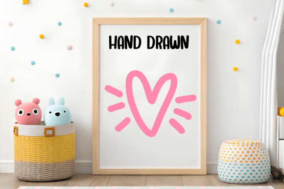 Abstract Cute Doodle Font - Preview 4