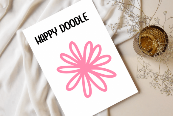 Abstract Cute Doodle Font - Preview 5