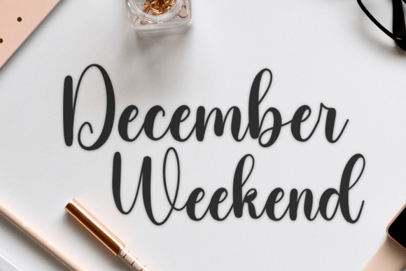 Beautiful Christmas Font - Preview 4