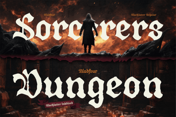Bladfour Font - Preview 4