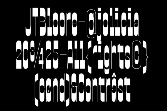 Bloore Font - Preview 3