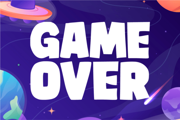 Bold Space Font - Preview 1