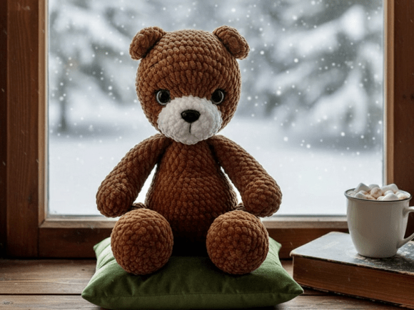 Christmas Bear Pattern
