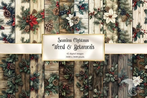 Christmas Wood and Botanicals