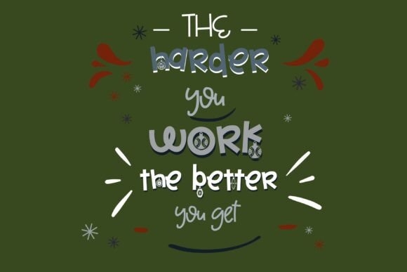 Eggnoger Duo Font Font PNG with transparent background - Preview 2