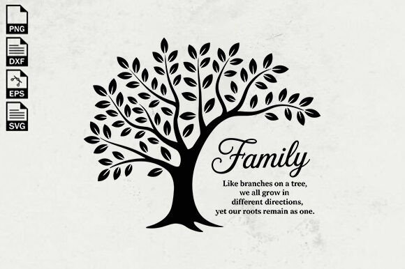 Family Tree SVG, Tree of Life Svg