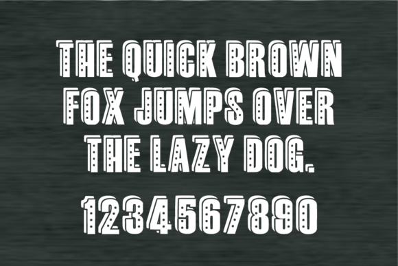 Fancy 2026 Font - Preview 3