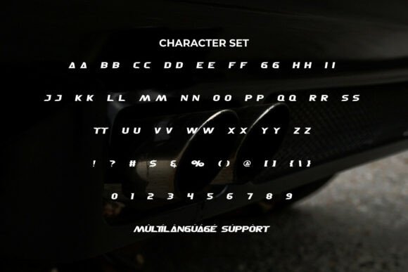 Fast Muscle Font - Preview 4