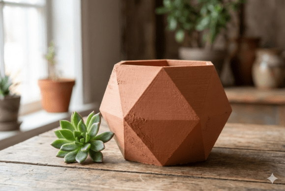 Geometric-Planter-Fits-9-Cm-Pot-3D-Print