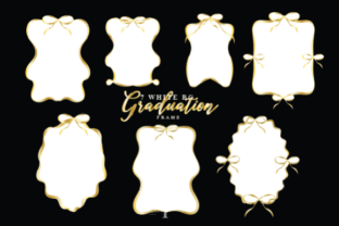 Graduation Frame & Pattern Bundle Graphic by Nam Tiwa · Creative Fabrica