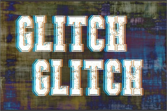 Grunge Alphabet Font PNG with transparent background - Preview 3