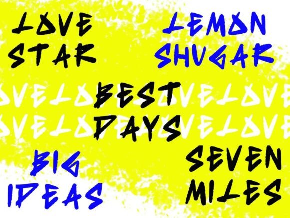 Hand Drawn Graffiti Font - Preview 1