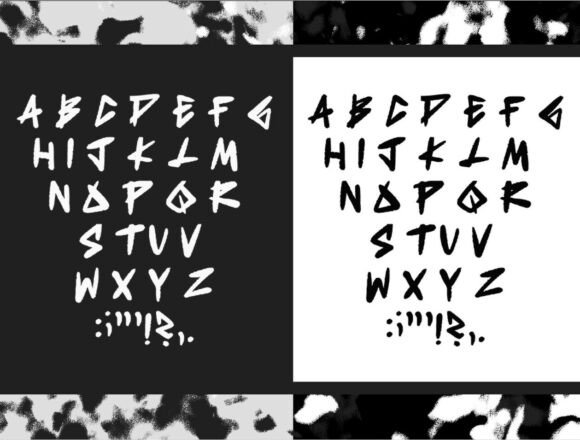 Hand Drawn Graffiti Font - Preview 2