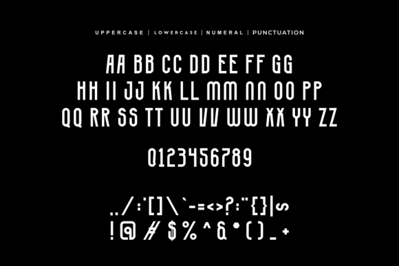 Kigonore Font PNG with transparent background - Preview 5