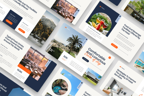 Luxury Hotel & Hospitality Google Slides