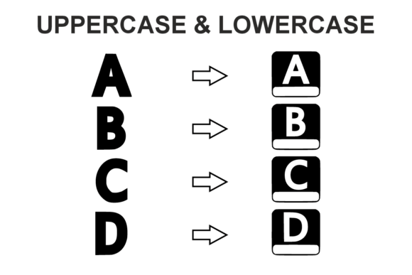 Monogram School Font PNG with transparent background - Preview 2