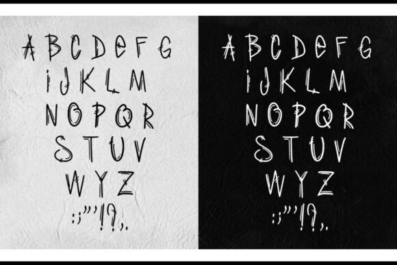 Paperi Font PNG with transparent background - Preview 2