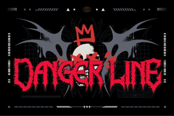 Ravenmorth Font PNG with transparent background - Preview 2