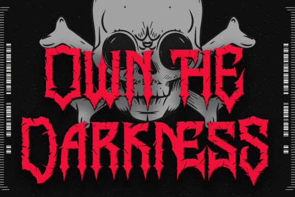 Ravenmorth Font PNG with transparent background - Preview 5