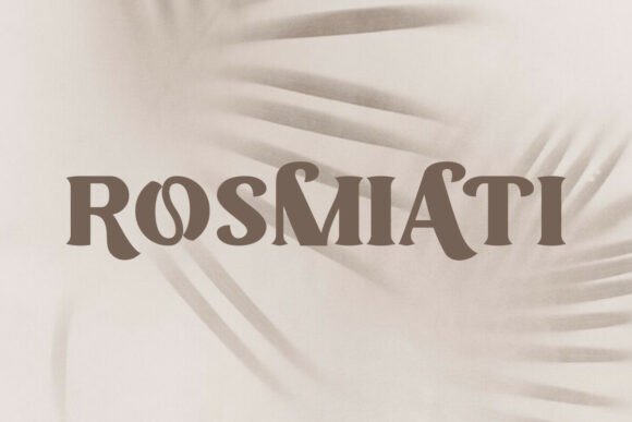 Rosmiati Font PNG with transparent background - Preview 1