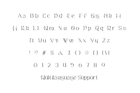 Shavenna Font PNG with transparent background - Preview 5