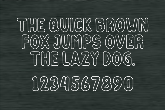 Snow Cartoon Font font preview - 3