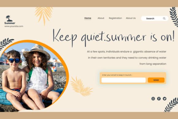 Aesthetic Sunset Font - Preview 1