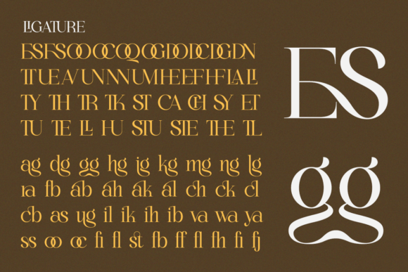 Bigalfia Font - Preview 4