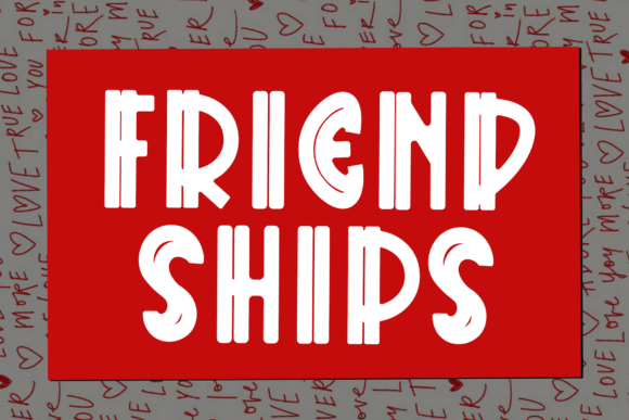 Broken Heart Font - Preview 2