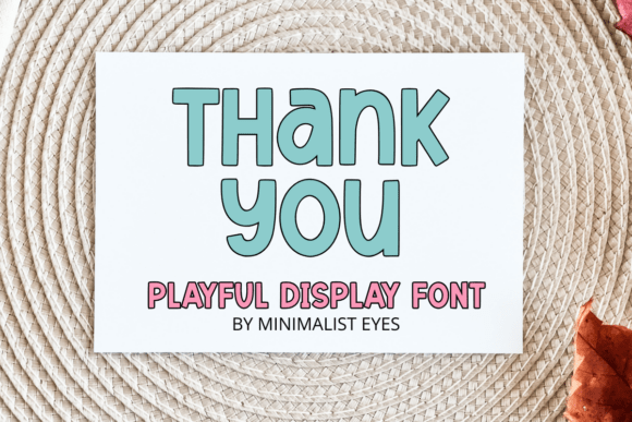 Charming Thankful Font - Preview 5