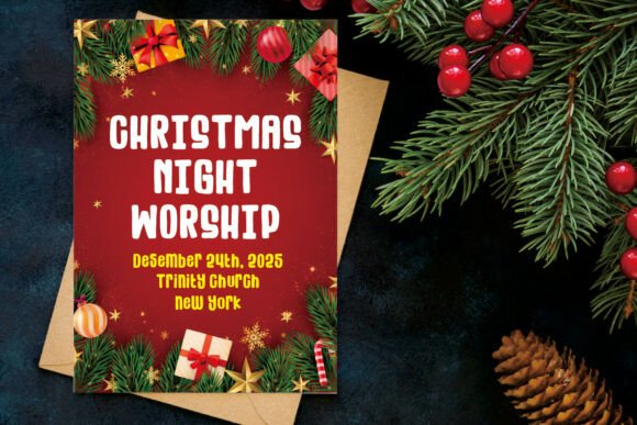 Christmas Seafood Font PNG with transparent background - Preview 6