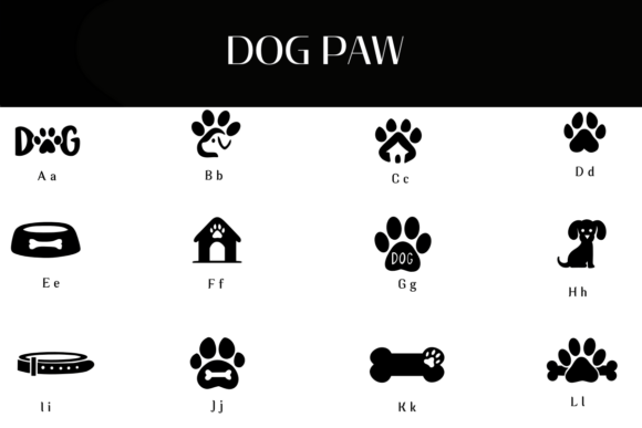 Dog Paw Font - Preview 1