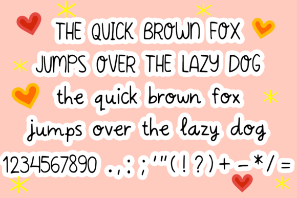 Friendly Handwriting Font - Preview 4