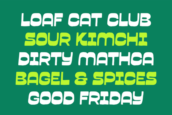 Garpit Font - Preview 4