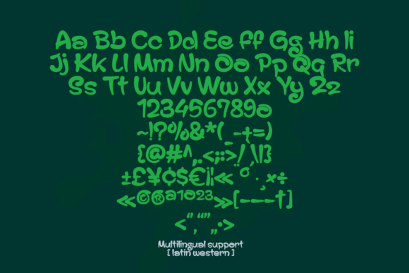 Gope Font - Preview 1