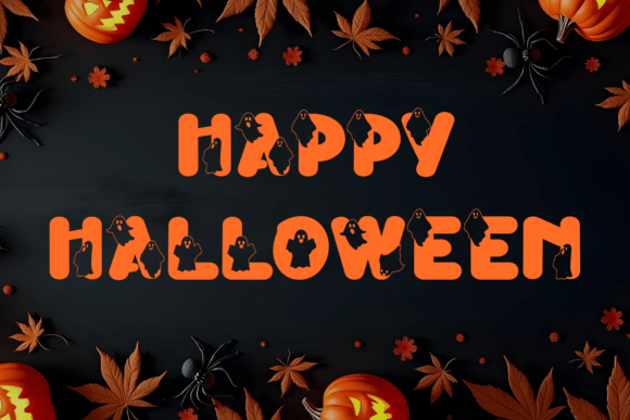 Hello Spooky Font - Preview 3