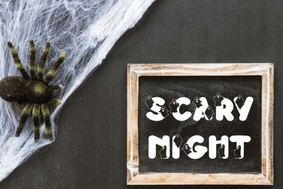 Hello Spooky Font - Preview 4