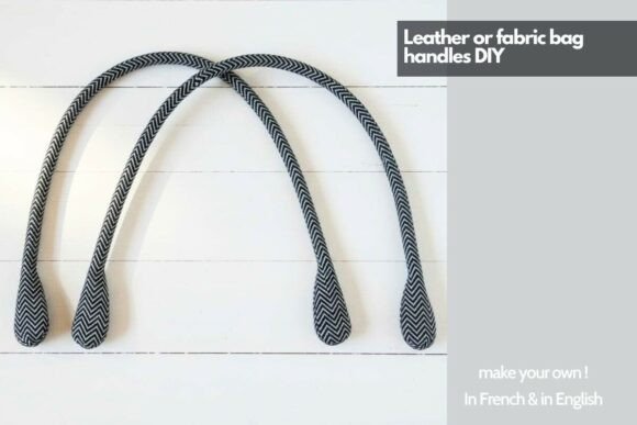 Leather or Fabric Bag Handles DIY