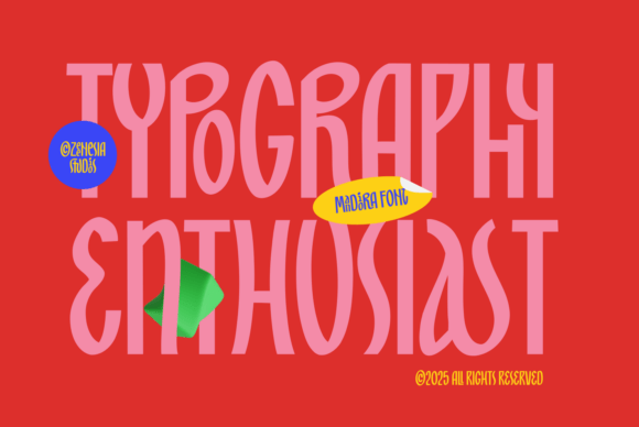 Mandiora Font PNG with transparent background - Preview 3