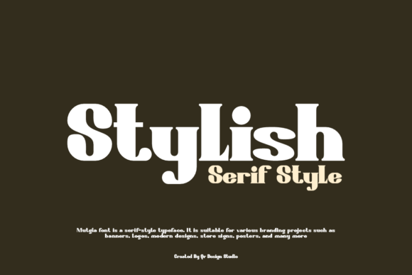 Mutgia Font PNG with transparent background - Preview 2