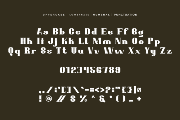 Mutgia Font PNG with transparent background - Preview 5